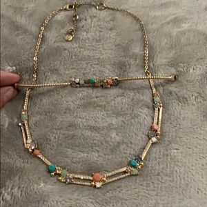 Chloe + Isabel necklace and bracelet